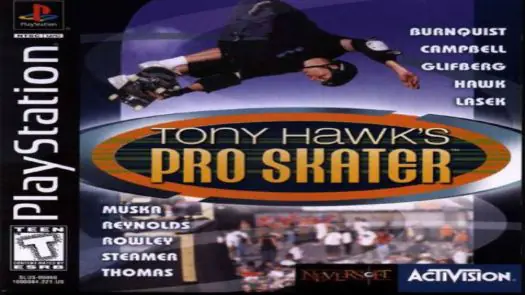 Tony Hawk S Pro Skater [SLUS-008.60] game