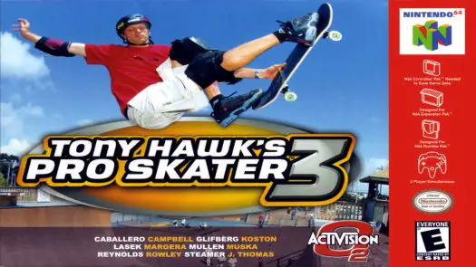 Tony Hawk's Pro Skater 3 game