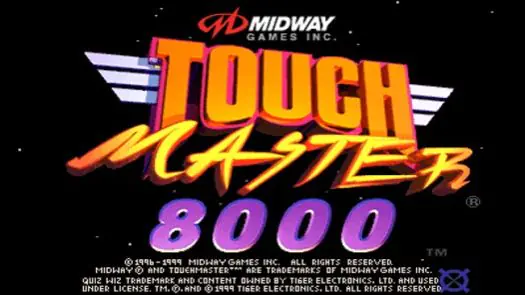 Touchmaster 8000 (v9.02 Standard) game