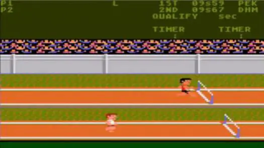 Track and Field (1984) (Atari) game