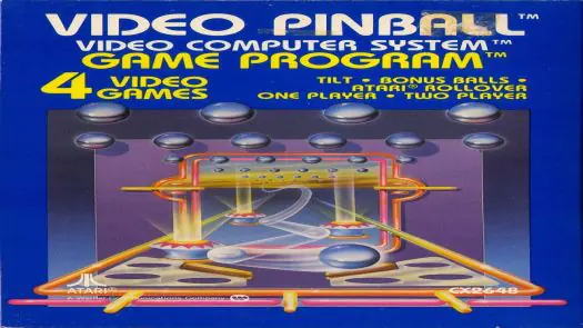 Video Pinball (1980) (Atari) game