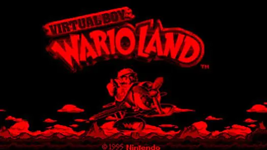 Virtual Boy Wario Land game