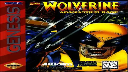 Wolverine Adamantium Rage (JUE) Game