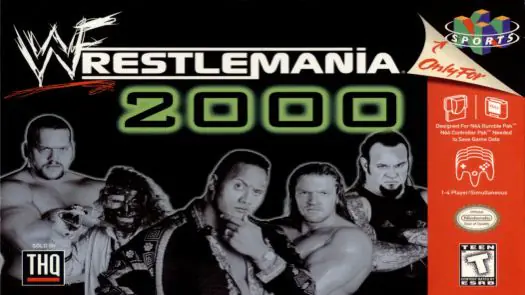 WWF WrestleMania 2000 (E) Game
