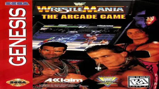 WWF Wrestlemania Arcade (Sep 1995) Game