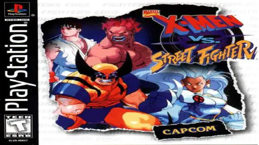 X Men Vs. Street Fighter [SLUS-00627] Game
