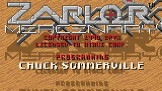 Zarlor Mercenary game